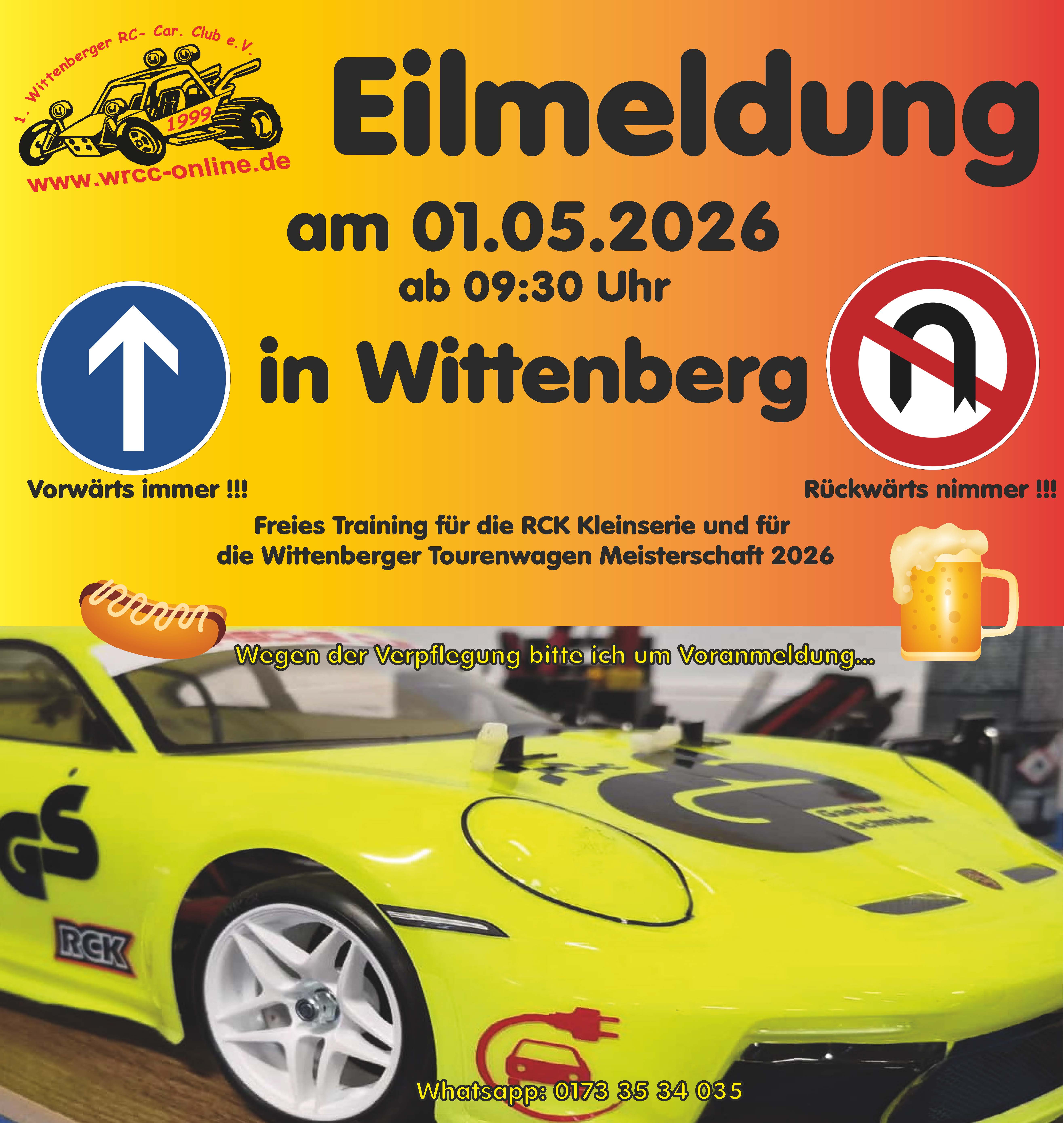 RCK Kleinserie 01.05.2026